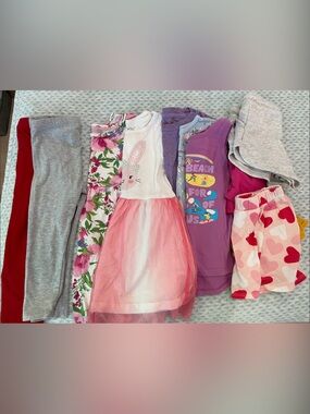Girls 2T Summer Dress and Shorts